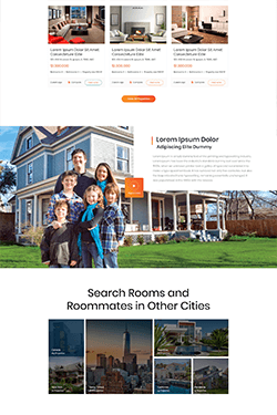 Hosting Company Layout Preview