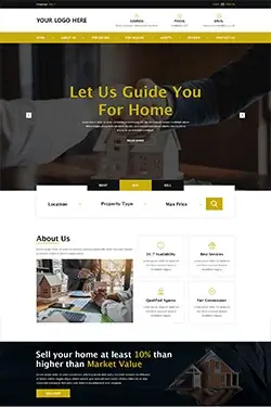 Hosting Company Layout Preview