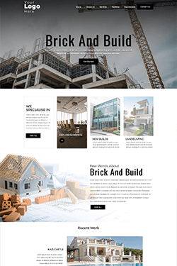 Hosting Company Layout Preview